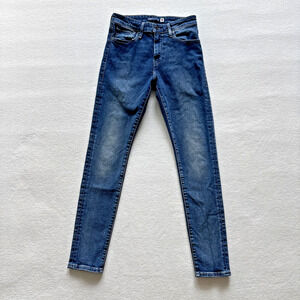 Levi Strauss Made and Crafted Japan Fabric Women’s 28x30 721 Blue Jean Skinny